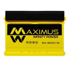 Автомобільний акумулятор MAXIMUS 65Ah 650A R+ (правий +) MF L2B