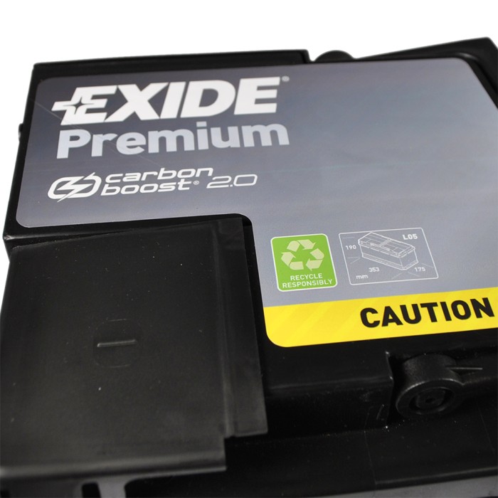 Автомобільний акумулятор EXIDE Premium (EA1000) 100Аh 900Ah R+
