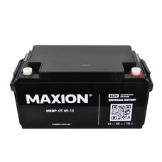Акумулятор AGM 12V 65Ah MAXION BP OT 65 - 12 для інверторів та ДЖБ