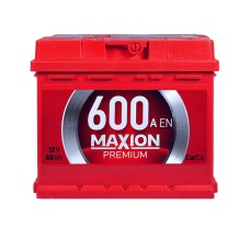Автомобільний акумулятор MAXION Premium 60Аh 600A R+ (правий +) TR L2