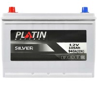 Автомобільний акумулятор PLATIN Silver Asia 105Ah 940A L+ (лівий) нижнє кріплення SMF N70