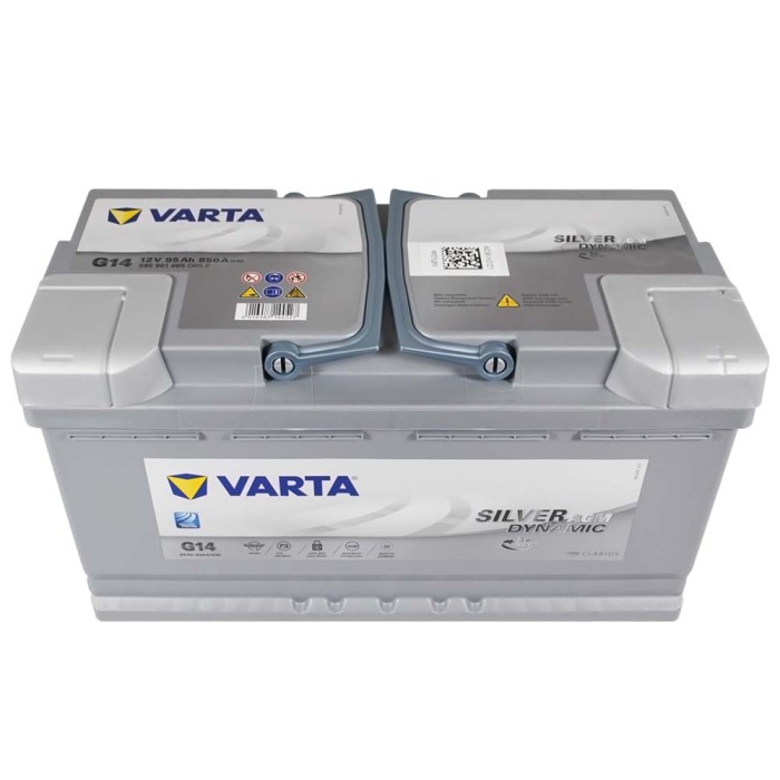 Автомобільний акумулятор VARTA Silver Dynamic AGM 95Ah 850А R+ (правий +) G14