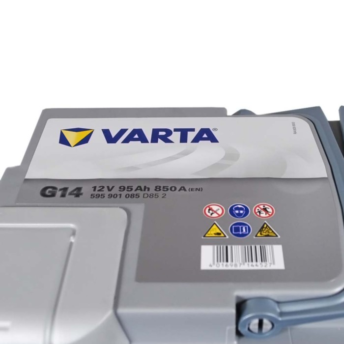 Автомобільний акумулятор VARTA Silver Dynamic AGM 95Ah 850А R+ (правий +) G14