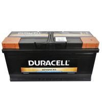 Автомобільний акумулятор DURACELL Advanced (L6) 110Ah 900A R+ (правий +)