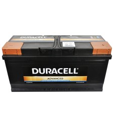 Автомобільний акумулятор DURACELL Advanced (L6) 110Ah 900A R+ (правий +)