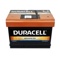 Автомобільний акумулятор DURACELL Advanced (LB2) 60Ah 540A R+ (правий +) h= 175