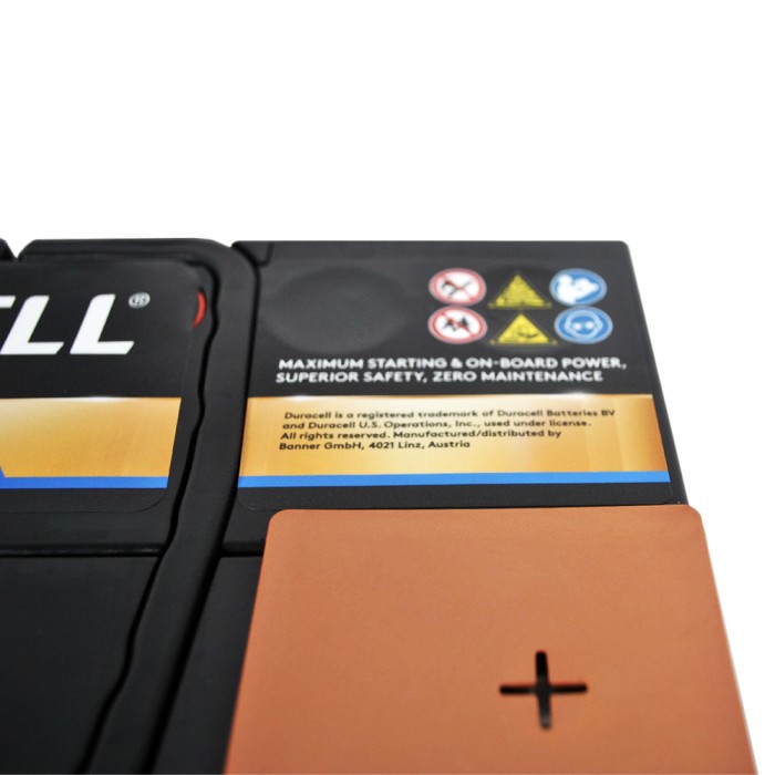 Автомобільний акумулятор DURACELL Advanced (LB2) 60Ah 540A R+ (правий +) h= 175