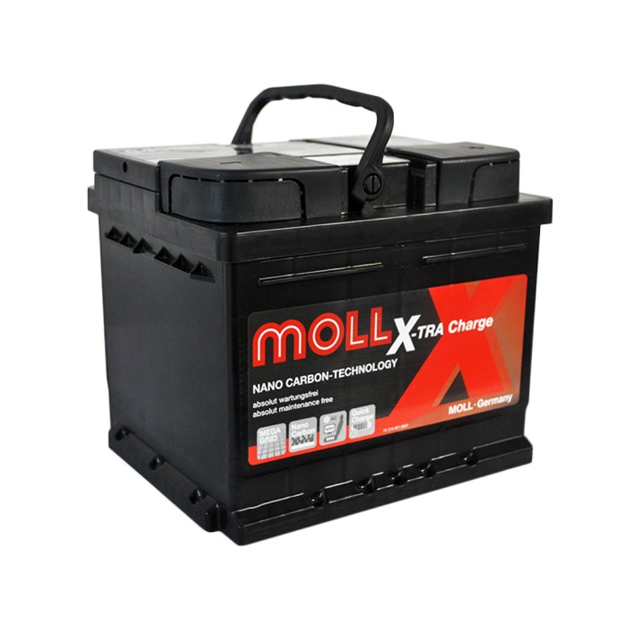 Автомобільний акумулятор MOLL X-Tra Charge (L1B) 50Ah 450A R+ (правий +)