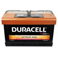 Автомобільний акумулятор DURACELL Extreme AGM (L4) 80Ah 800A R+ (правий +)