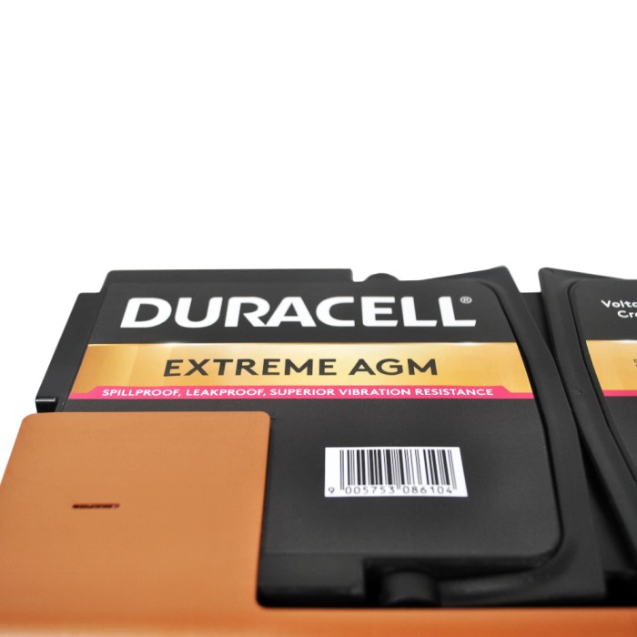 Автомобільний акумулятор DURACELL Extreme AGM (L4) 80Ah 800A R+ (правий +)
