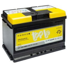 Авто акумулятор Topla EFB 70Ah 760A R+ (правий +) L3