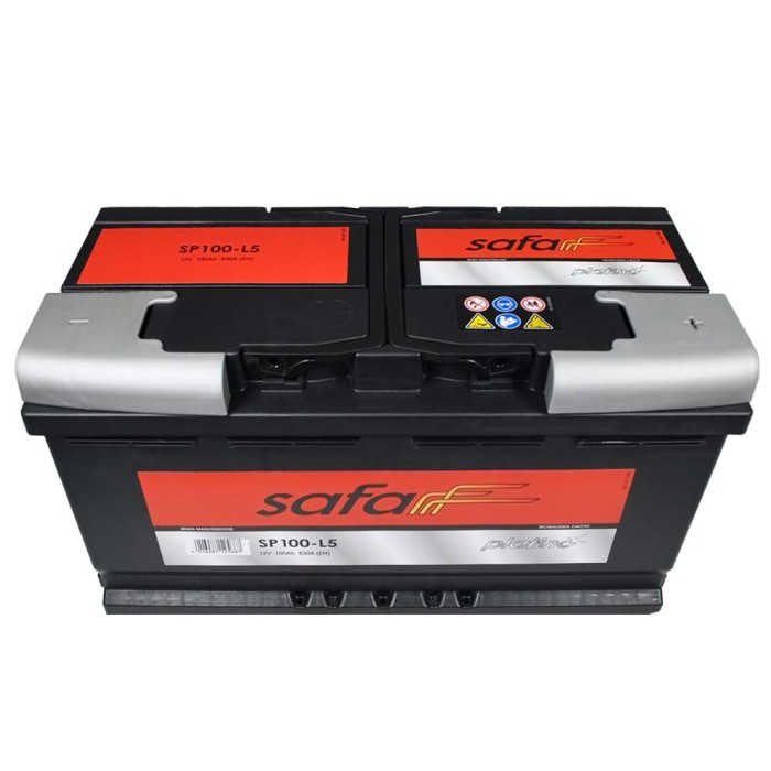 Автомобільний акумулятор SAFA Platino 100Ah 830A R+ (правий +) L5 (600 402 083)