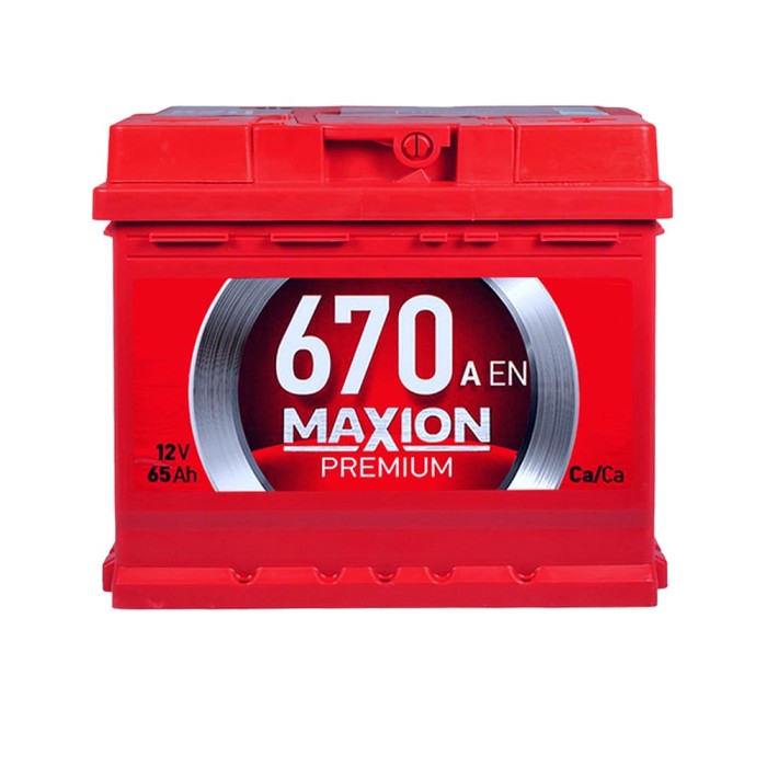 Автомобільний акумулятор MAXION Premium 65Аh 670A L+ (лівий +) TR L2