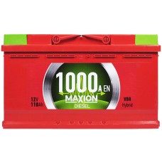 Автомобільний акумулятор MAXION Diesel 110Ah 1000A R+ (правий +) MF L5