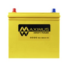 Автомобільний акумулятор MAXIMUS Asia smf (NS60) 55Ah 520A L+ т.к.