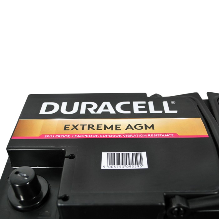 Автомобільний акумулятор DURACELL Extreme AGM (L6) 105Ah 950A R+ (правий +)