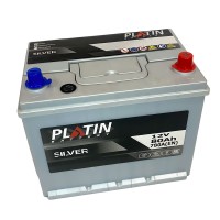 Автомобільний акумулятор PLATIN Silver Asia 80Ah 780A R+ (правий +) SMF N50