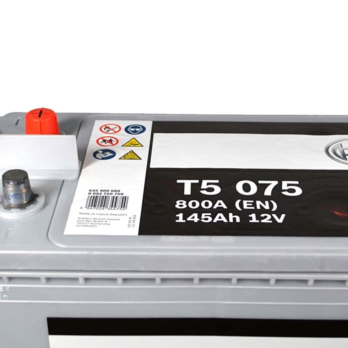 Автомобільний акумулятор BOSCH 145Ah 800A L+ (лівий +) T50 750