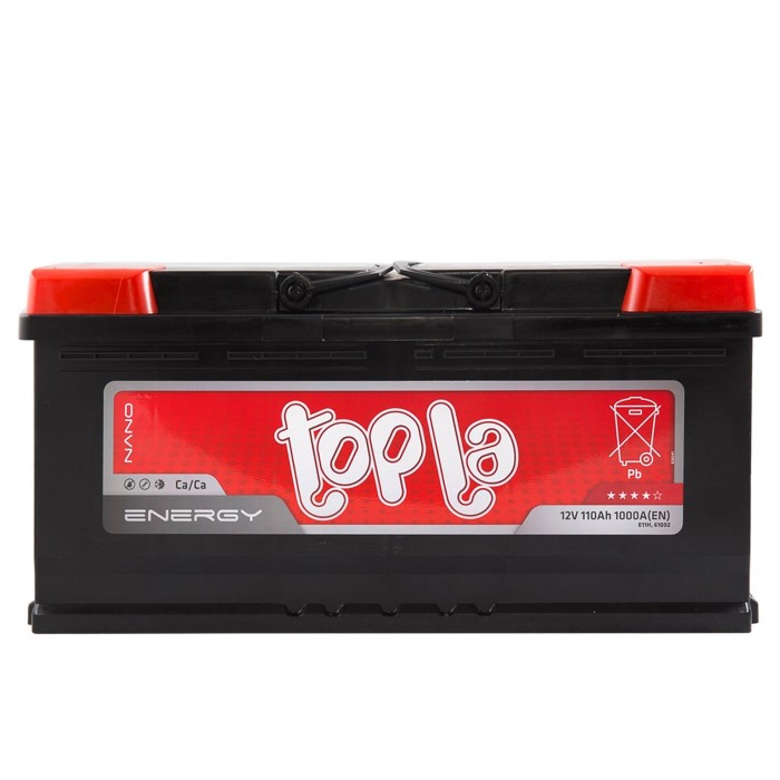 Авто акумулятор Topla 110Ah 1000A Energy (L6) R+ (правий +)
