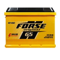 Автомобільний акумулятор FORSE 65Ah 640A L+ (лівий +)