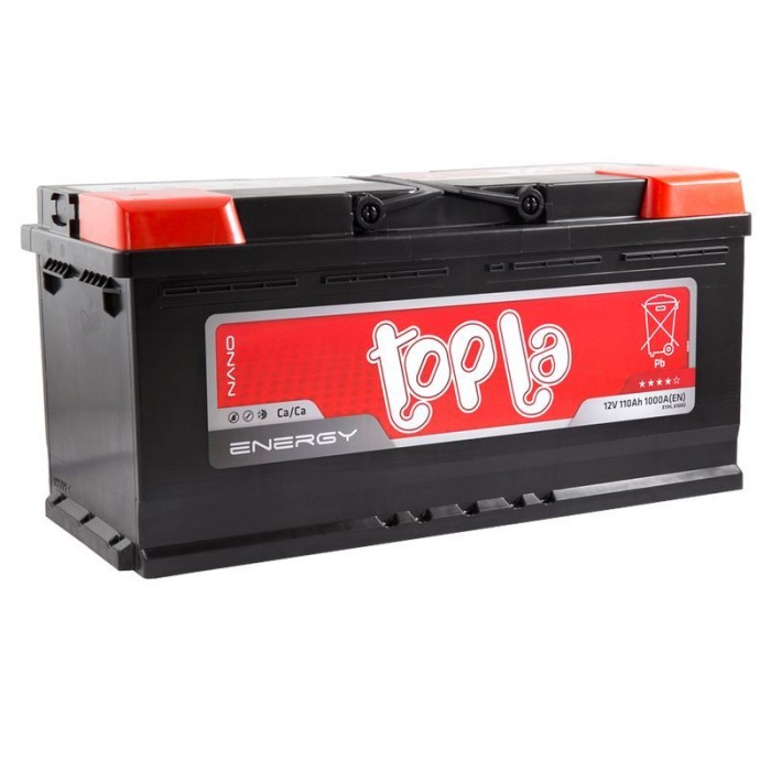 Авто акумулятор Topla 110Ah 1000A Energy (L6) R+ (правий +)