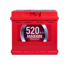 Автомобільний акумулятор MAXION Premium 50Аh 520A R+ (правий +) TR L1