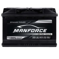 Автомобільний акумулятор MANFORСE 75Ah 720A R+ (правий +) MF L3