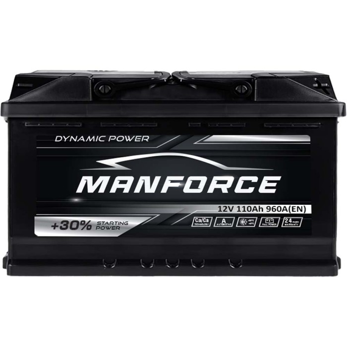 Автомобільний акумулятор MANFORСE 110Ah 960A R+ (правий +) MF L5
