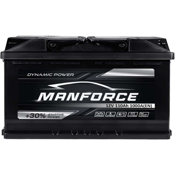 Автомобільний акумулятор MANFORСE 110Ah 1000A R+ (правий +) MF L5