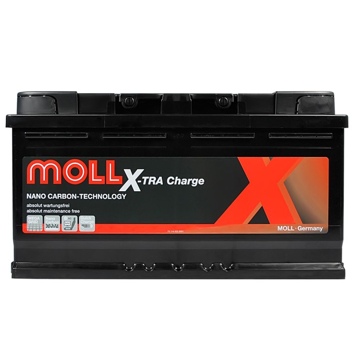 Автомобільний акумулятор MOLL X-Tra Charge (L6) 110Ah 900A R+ (правий +)