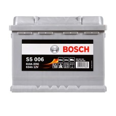 Автомобільний акумулятор BOSCH 63Ah 610A L+ (лівий +) L2 (S50 060)