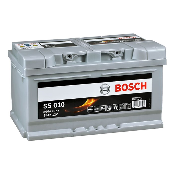 Автомобільний акумулятор BOSCH 85Ah 800A R+ (правий +) S50 100