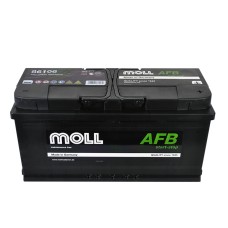 Автомобільний акумулятор MOLL AFB (L6) start/stop 106Ah 980A R+ (правий +)