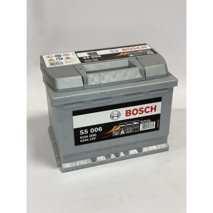 Автомобільний акумулятор BOSCH 63Ah 610A L+ (лівий +) L2 (S50 060)