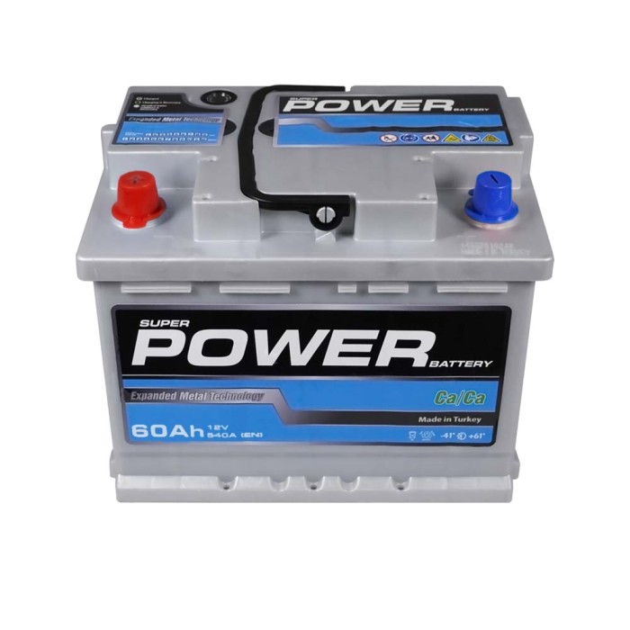 Автомобільний акумулятор POWER Silver 60Аh 540A L+ (лівий +) L2 MF