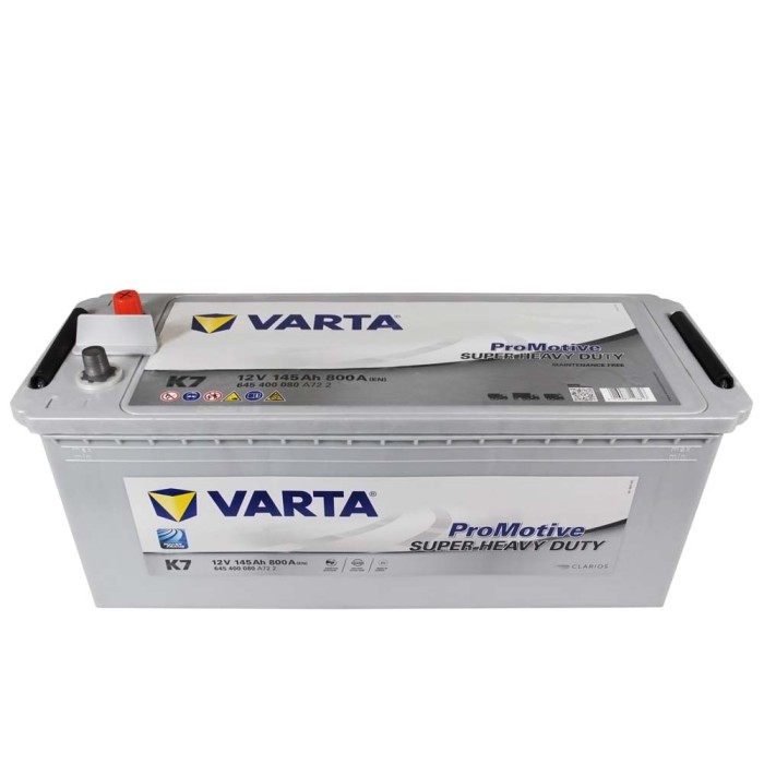 Автомобільний акумулятор VARTA Promotive Silver 145Ah 800A L+ (лівий +) K7