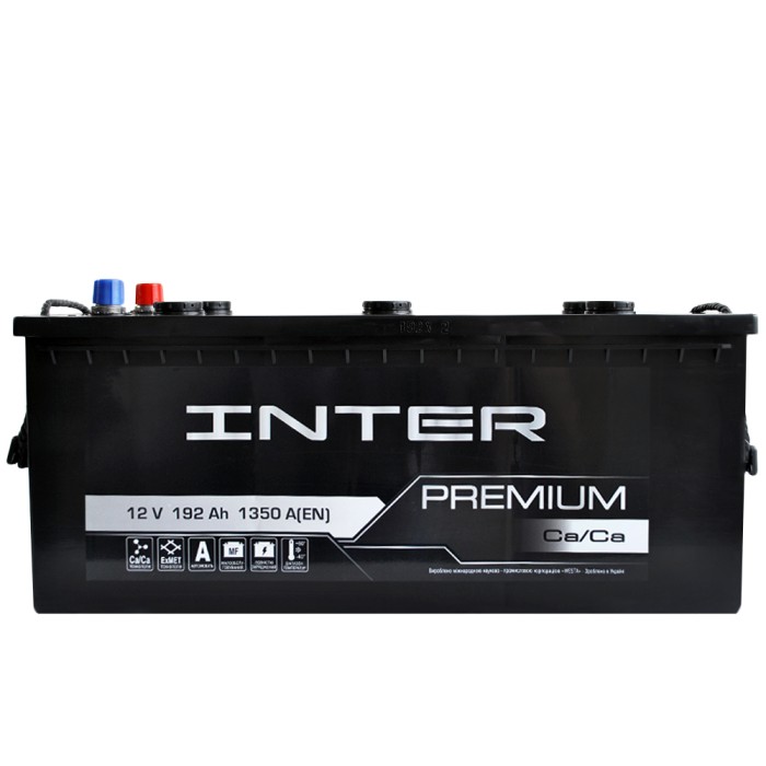 Автомобільний акумулятор INTER Premium 192Ah 1350A L+ (D5) (WESTA, Україна)