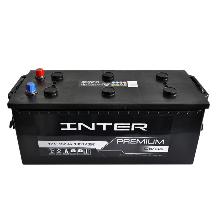 Автомобільний акумулятор INTER Premium 192Ah 1350A L+ (D5) (WESTA, Україна)