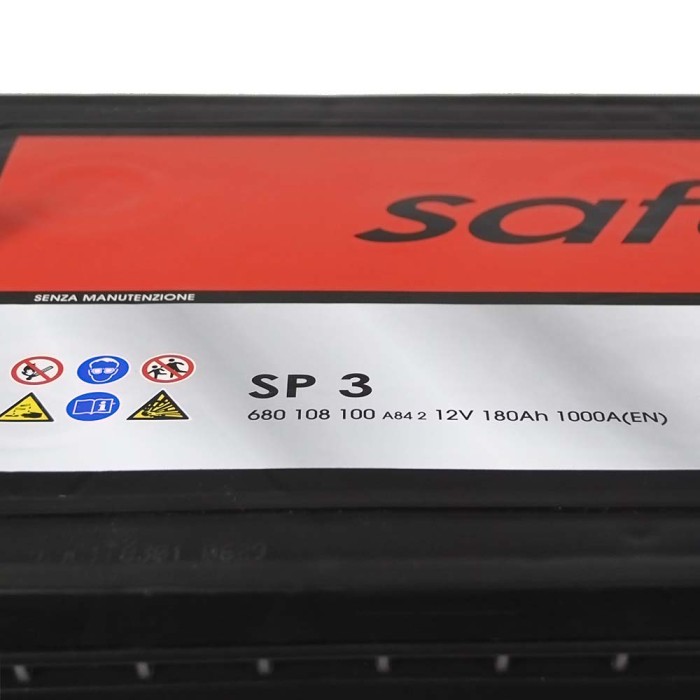 Авто акумулятор SAFA Platino Truck 180Ah 1000A L+ (лівий +)