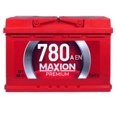 Автомобільний акумулятор MAXION Premium 80 Аh 780A R+ (правий +) TR L3