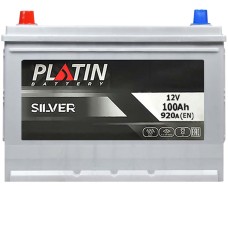 Автомобільний акумулятор PLATIN Silver Asia 100Ah 920A L+ (лівий +) SMF (N70) н.к.