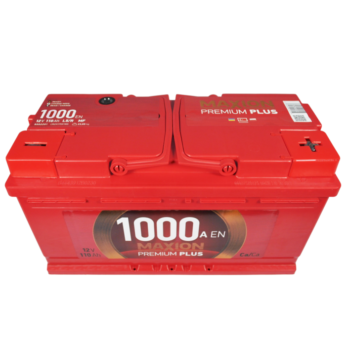 Автомобільний акумулятор MAXION Premium Plus 110Аh 1000A R+ (правий +) TR L5