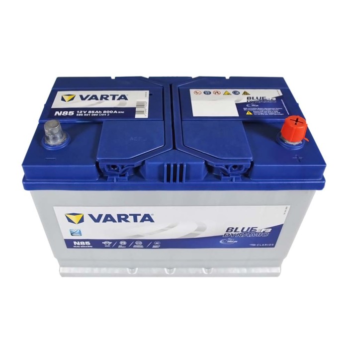 Автомобільний акумулятор VARTA Blue Dynamic EFB Asia 85Ah 800A R+ (правий +) N85