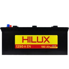 Автомобільний акумулятор HILUX Black 190Ah 1250A L+ (лівий +) B5