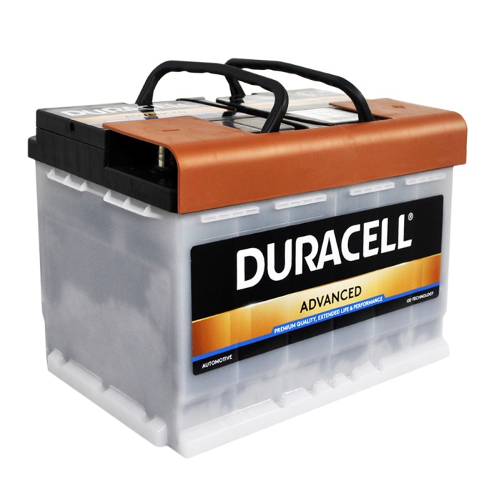Автомобільний акумулятор DURACELL Advanced (L3) 77Ah 700A R+ (правий +)