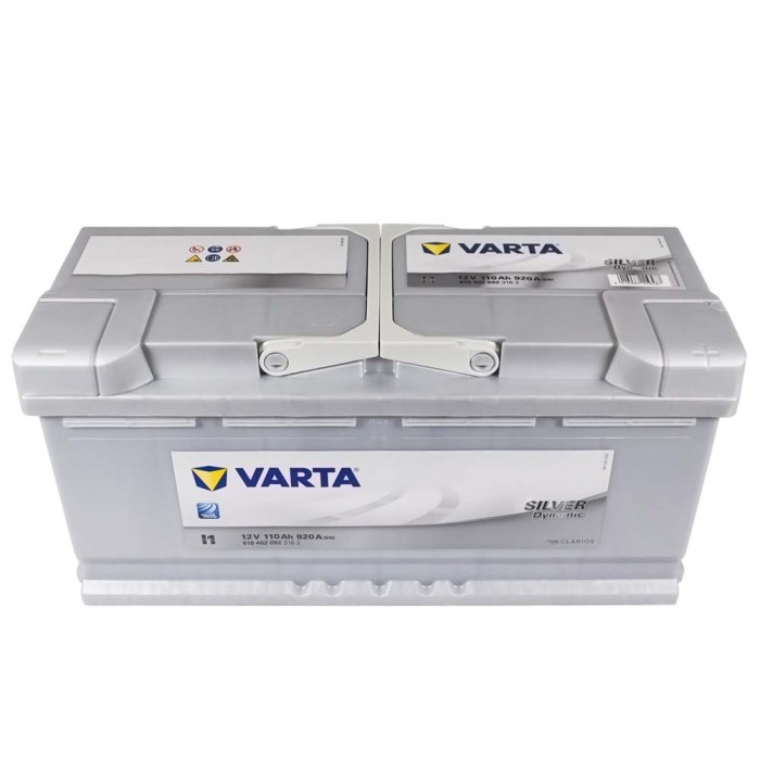 Автомобільний акумулятор VARTA Silver Dynamic 110Ah 920A R+ (правий +) I1