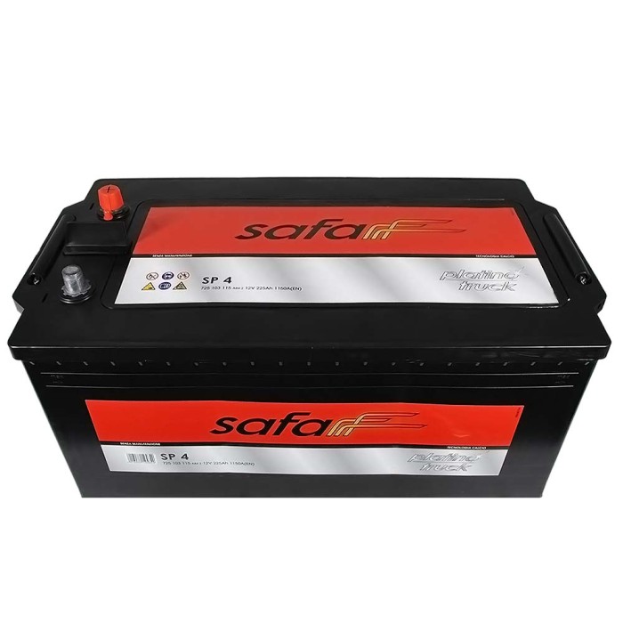 Автомобільний акумулятор SAFA Platino Truck 225Ah 1150A L+ (лівий +)