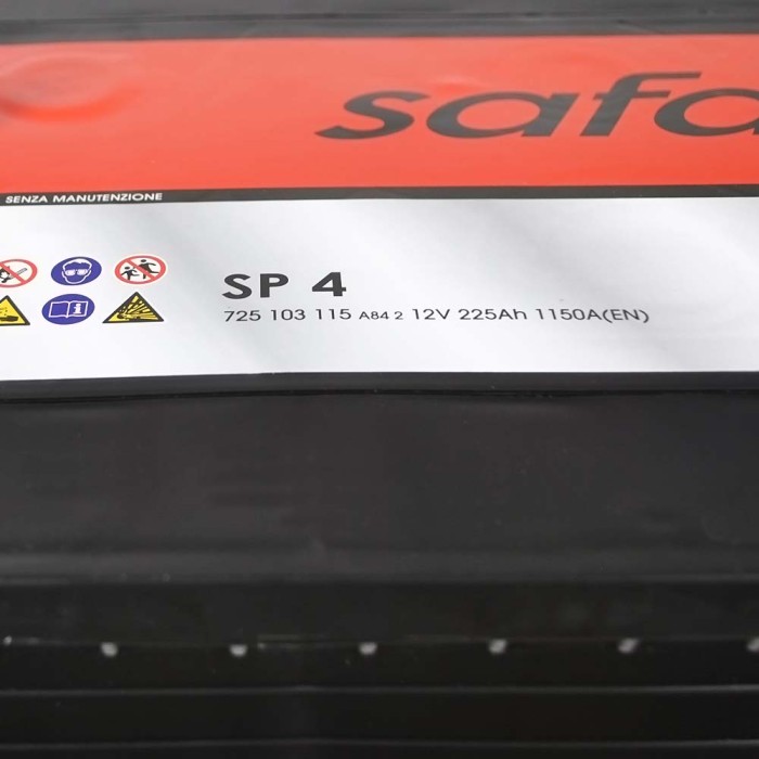 Автомобільний акумулятор SAFA Platino Truck 225Ah 1150A L+ (лівий +)