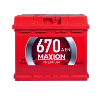 Автомобільний акумулятор MAXION Premium 65 Аh 670A R+ (правий +) TR L2