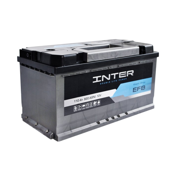 Автомобільний акумулятор INTER EFB 110Ah 920A R+ (L5) (WESTA)